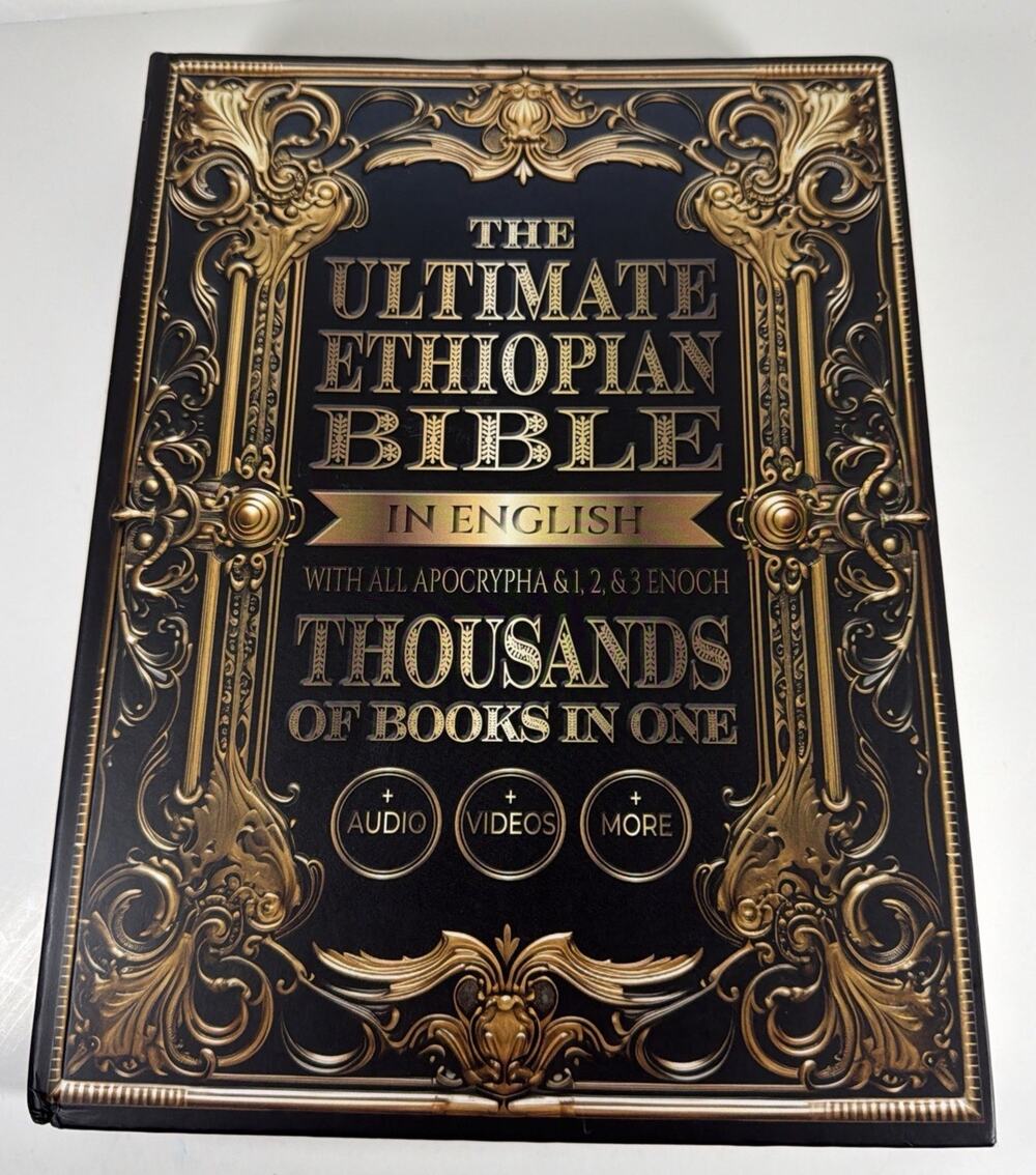 The Ultimate Ethiopian Bible in English w/ All Apocrypha and 1, 2, & 3 Enoch New